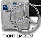3. Star emblem for Rieger front bumper