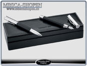 Pen set lyxury in leather etui "Cerutti"