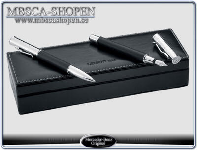 MERCEDES STORE - Accecories - Pen set lyxury in leather etui "Cerutti"