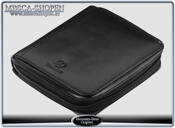 CD/DVD Etui in leather with MB logo