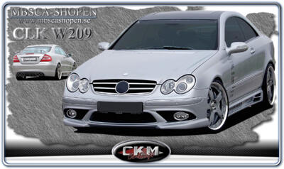 CLK - W209 02- - 2. Rieger Sport Kit for Coupe & Cabrio