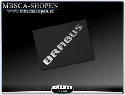 Brabus orginal emblem  for trunk