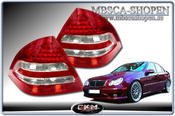 Clearglas taillights Red/Clear LEDS 2 pcs