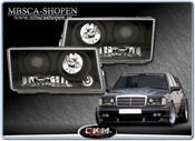 Clear frontlights V3 .Black  2pcs.