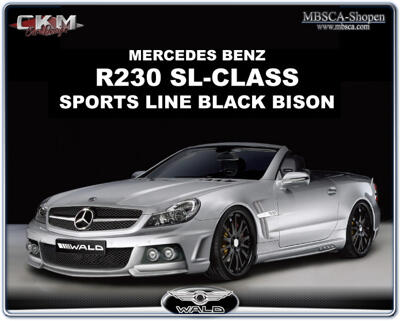 WALD - Styling - 8.Wald kit Sports line black bission