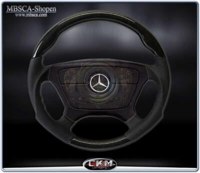 C-Class - W201 83-93 - wheel  Birdeye Wood/black Leather Sport