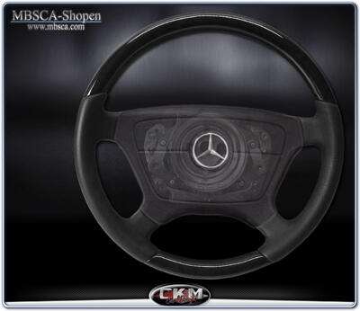 C-Class - W201 83-93 - wheel  Birdeye wood/black Leather