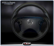 wheel black Leather "Sport"