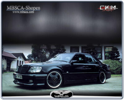 E-Class - W124 86-95 - 3.Wald kit for 4 door Station and Estate.