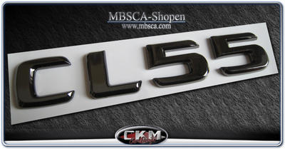 Emblem - SMOKE CL55 Emblem trunk