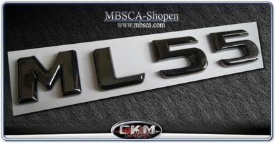 Emblem - SMOKE ML55 Emblem trunk