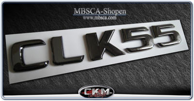 Emblem - SMOKE CLK55 Emblem trunk