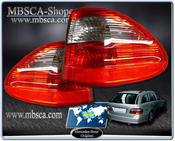 Clearglas taillights Wagon Red/Smoke with LEDs 2 pcs
