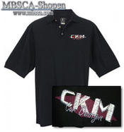 CKM Tennisshirt in high quallity broiled logo.