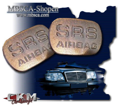 A-Class - W168 - SRS emblem. 2 pcs