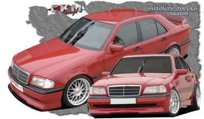 C-Class - W202 94-00 - 5. Rieger Front spoiler