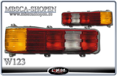 E-Class - W123  -85 - Taillights