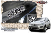 Chrome frames for door windowswitches 4pcs