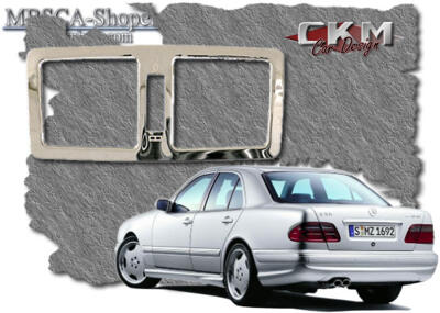 E-Class - W210 96-01 - Chromeframe fan rear.