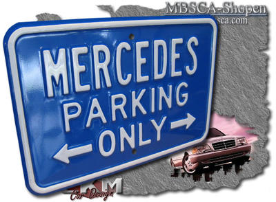 MB Sign in metall 45 x 30 cm