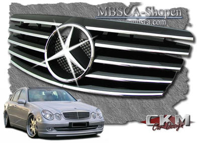 E-Class - W211 02-08 - Avantgarde sport grill with MB org star
