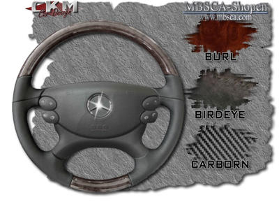 E-Class - W211 02-08 - whee lWood/Leather  V2