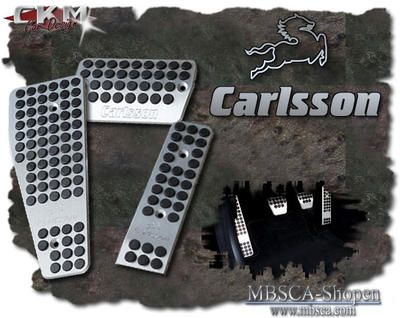 E-Class - W211 02-08 - Carlsson W211 Aluminium pedals set.