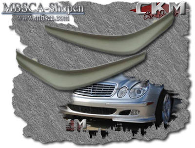 E-Class - W211 02-08 - 6. CKM 2 piece Front spoiler