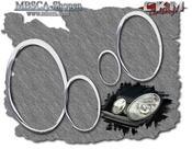 Chromerings for headlights. 4 pcs set