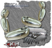 Chromecover for seat adjusters.