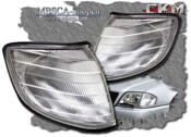 Turnsignals white 2 pcs set.