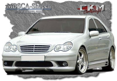 C-Class - W203 01-06 - 4. Rieger sideskirts 2pcs