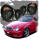 Clear frontlights projector 2pcs Black Halogen/Xenon - bild 2