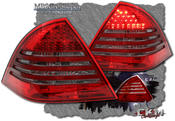 Clearglas taillights Red/Smoke with LEDs 2 pcs