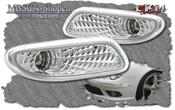 Clear bumper lights 2pcs