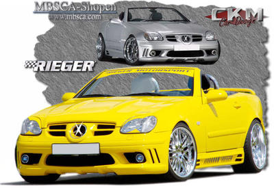 SLK - R170 97-03 - 3. Rieger front bumper