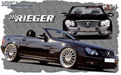 1. Rieger Conversionkit to SL R230 look