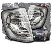 Clear turn signal. 2 pcs