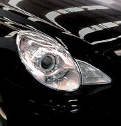 Chromerings for frontlights. 4pcs set