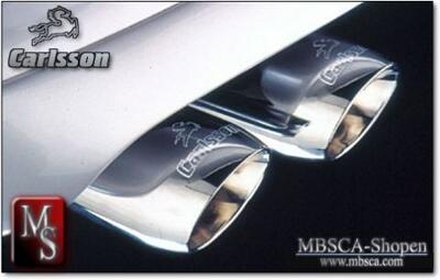 C-Class - W203 01-06 - Carlsson Sportsystem 4 pipes