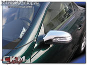 Chromed mirror covers 2 pcs set.