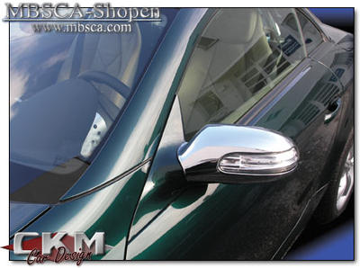 SLK - R171 04- - Chromed mirror covers 2 pcs set.