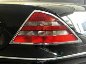 Chromerings for taillights 2 pcs set