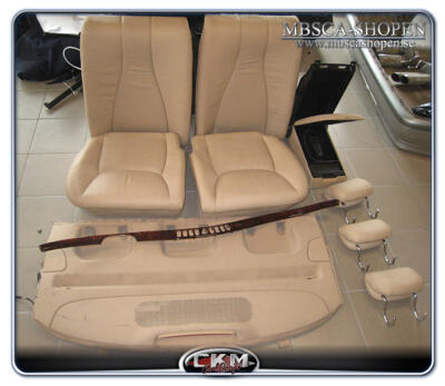 W220 Leather interior complete.
