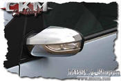 Mirrorcover in chromed plastic