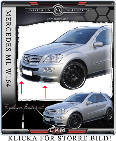 ML-Class - W164 05- - 2. Brabus Original spoiler