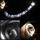 Clear headlights "Devil Eyes" 2pcs set Black - bild 3