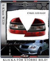 Clearglas Facelift Taillights W221 look 2pcs