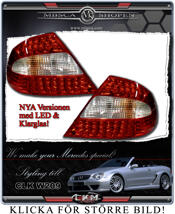 Clear taillights LED 2 pcs set