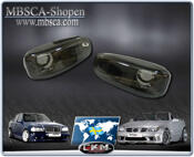 Crystal side markers smoke 2 pcs